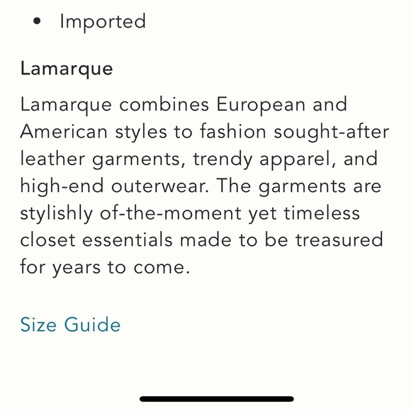 Anthropologie NWT Lamarque Linette Leather Jacket size L. - Picture 7 of 12